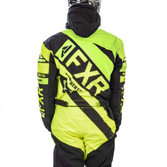 Комбинезон для снегохода FXR CX №4 gray-yellow (текстиль) (M)