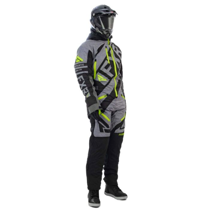 Комбинезон для снегохода FXR CX №3 gray-green (текстиль) (XXXL)