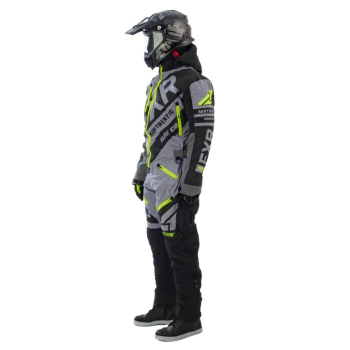 Комбинезон для снегохода FXR CX №3 gray-green (текстиль) (XXXL)