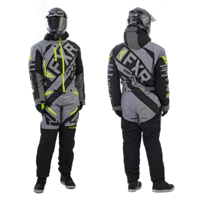 Комбинезон для снегохода FXR CX №3 gray-green (текстиль) (XXXL)