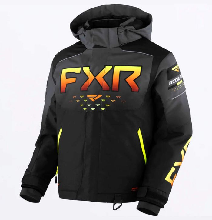 Куртка для снегохода (детская) FXR HELIUM №3 black (текстиль) (10Y)