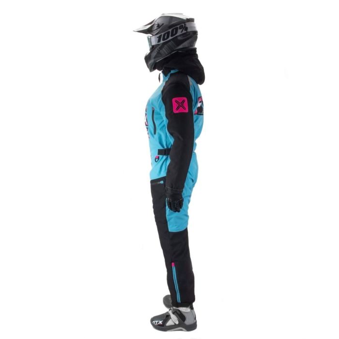 Комбинезон для снегохода (женский) FXR RECRUIT F.A.S.T. №5 blue-black (текстиль) (S)