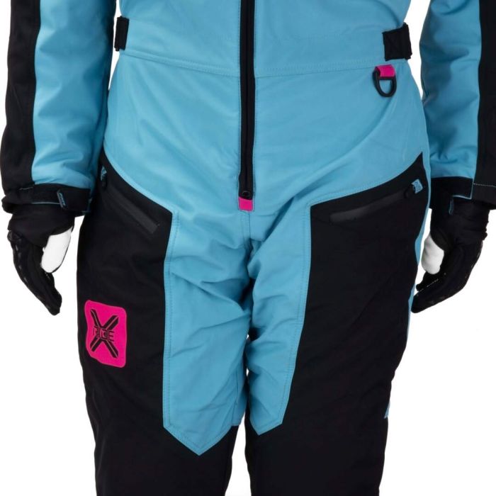 Комбинезон для снегохода (женский) FXR RECRUIT F.A.S.T. №5 blue-black (текстиль) (M)