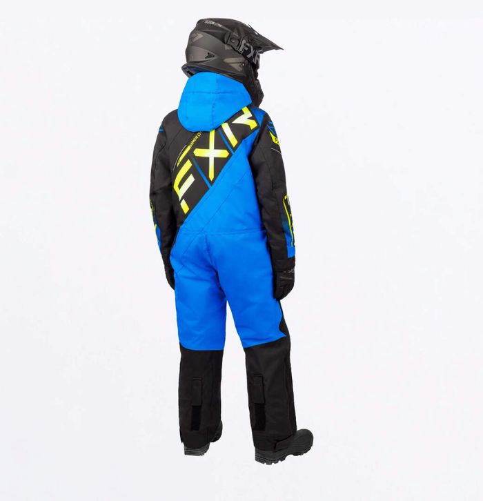 Комбинезон для снегохода (детский) FXR CX №6 blue-black (текстиль) (10Y)