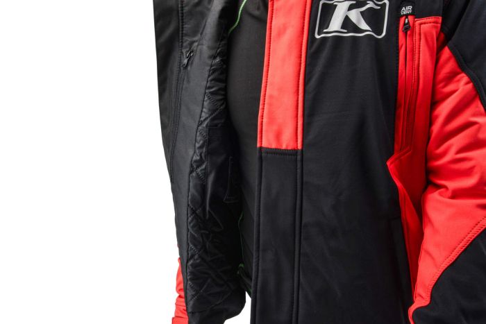 Куртка для снегохода KLIM KOMPOUND №1 black-red (текстиль) (S)