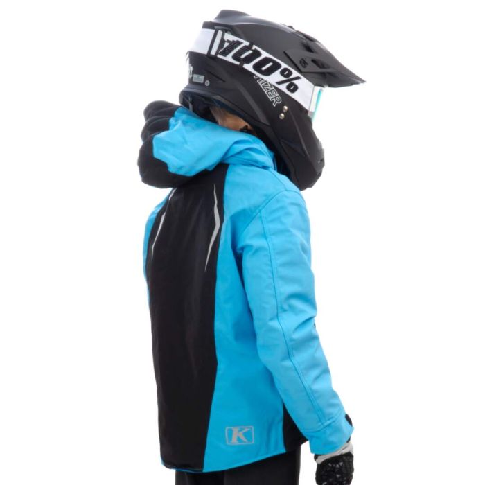Куртка для снегохода (детская) KLIM KOMPOUND №3 black-blue (текстиль) (12Y)