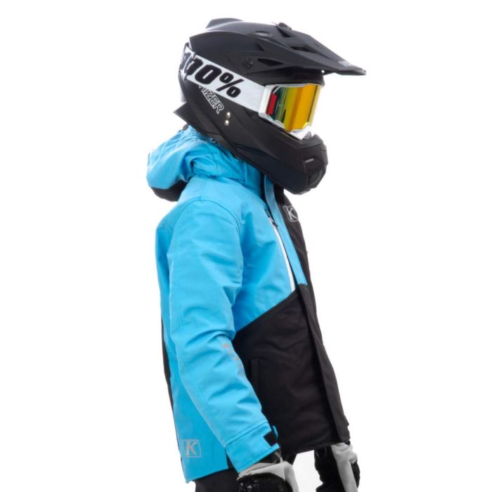 Куртка для снегохода (детская) KLIM KOMPOUND №3 black-blue (текстиль) (16Y)