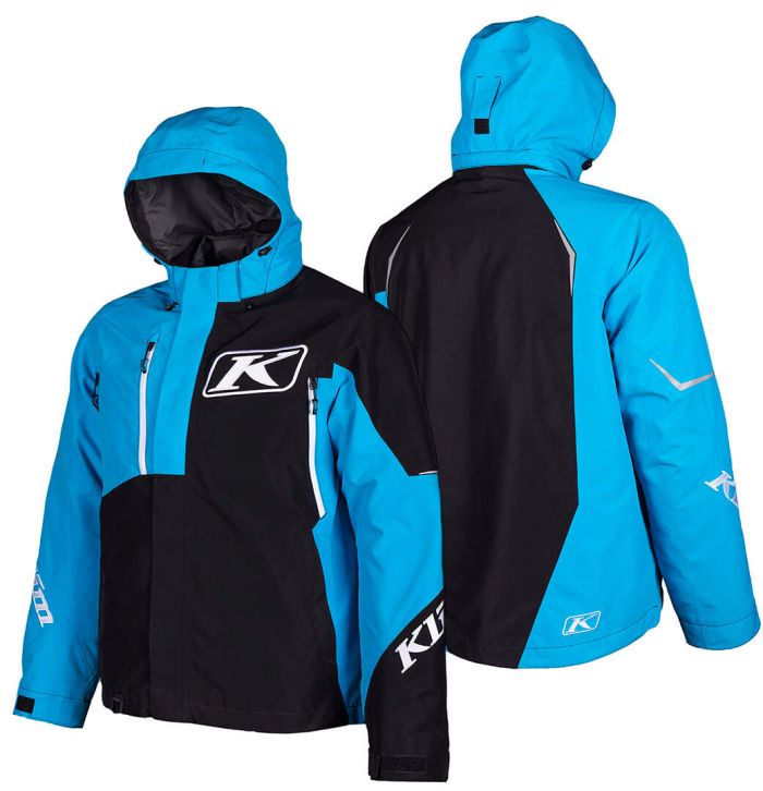 Куртка для снегохода (детская) KLIM KOMPOUND №3 black-blue (текстиль) (16Y)