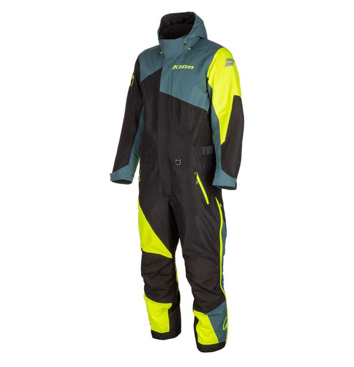 Комбинезон для снегохода KLIM RAILSLIDE №1 black-yellow (текстиль) (XXL)
