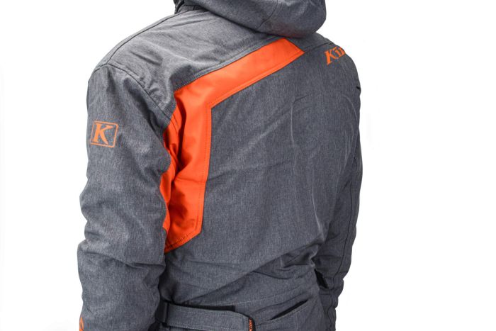 Комбинезон для снегохода KLIM RIPSA ONE-PIECE №2 gray-orange (текстиль) (M)