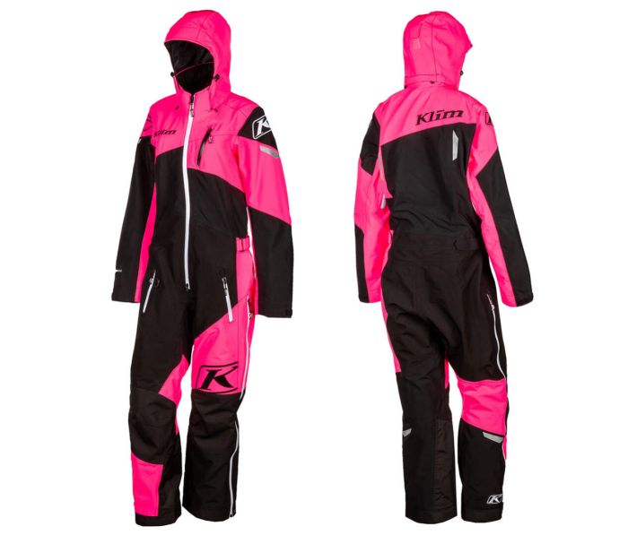 Комбинезон для снегохода (женский) KLIM SHREDSA ONE-PIECE №5 pink (текстиль) (M)