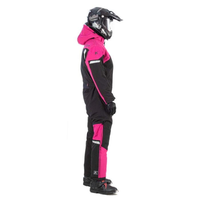 Комбинезон для снегохода (женский) KLIM SHREDSA ONE-PIECE №5 pink (текстиль) (M)