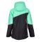 Куртка для снегохода (женская) KLIM ALLURE №4 black-green (текстиль) (L)