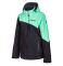Куртка для снегохода (женская) KLIM ALLURE №4 black-green (текстиль) (L)