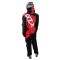 Комбинезон для снегохода GTX №2 black-red (текстиль) (M)