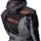 Комбинезон для снегохода GTX №3 black-orange (текстиль) (S)