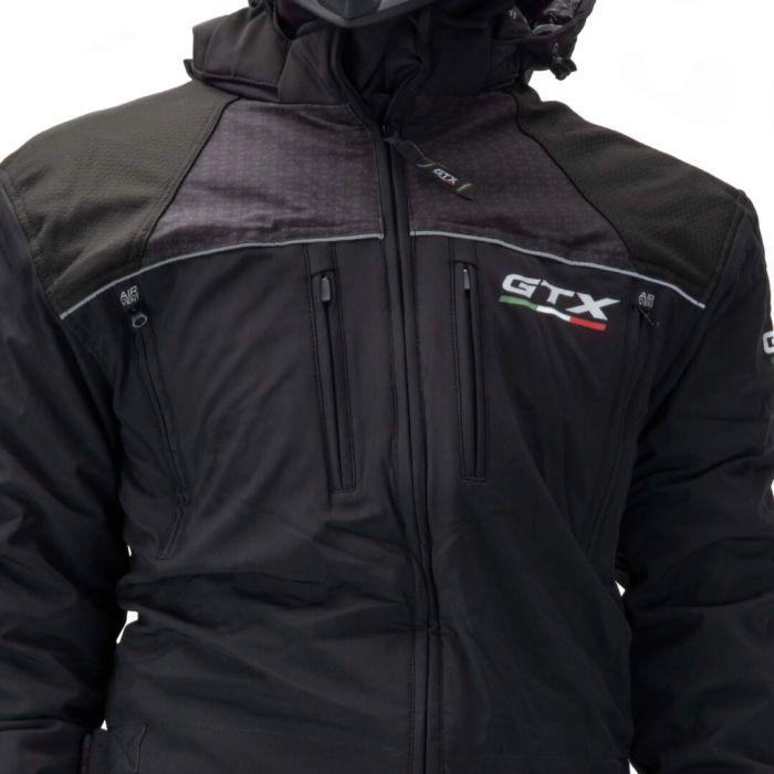 Комбинезон для снегохода GTX №4 black (текстиль) (XL)