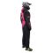 Комбинезон для снегохода (женский) GTX №5 black-pink (текстиль) (XL)