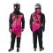 Комбинезон для снегохода (женский) GTX №5 black-pink (текстиль) (XL)