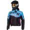 Куртка для снегохода (женская) GTX №3 black-blue (текстиль) (XL)
