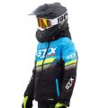 Куртка для снегохода (детская) GTX №4 black-blue (текстиль) (10Y) Куртка для снегохода (детская) GTX №4 black-blue (текстиль) (10Y)