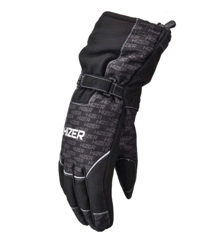 Перчатки для снегохода HIZER №2 black (M)