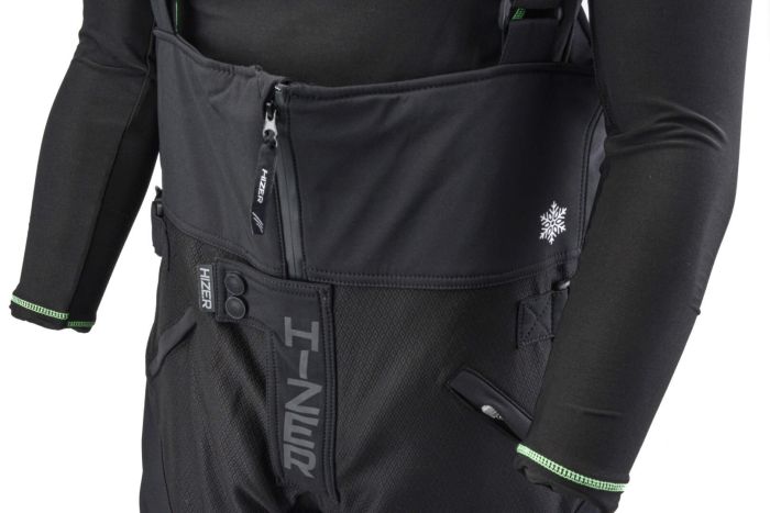 Штаны для снегохода HIZER №1 black (текстиль) (XXXL)
