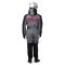 Комбинезон для снегохода (женский) HIZER №4 black-gray (текстиль) (L)