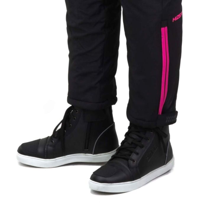 Комбинезон для снегохода (женский) HIZER №4 black-gray (текстиль) (L)