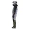 Комбинезон для снегохода HIZER №3 black-gray (текстиль) (XL)