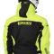 Комбинезон для снегохода HIZER №1 black-yellow (текстиль) (M)