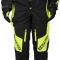 Комбинезон для снегохода HIZER №1 black-yellow (текстиль) (M)