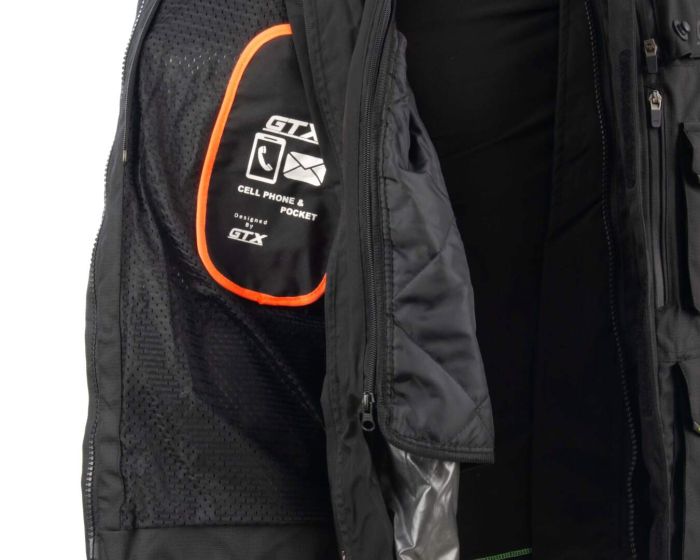 Куртка мотоциклетная (текстиль) женская GTX EJ-2402 BLACK (XL)