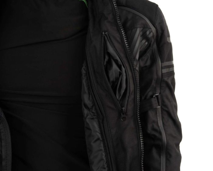 Куртка мотоциклетная (текстиль) GTX EJ-2409 BLACK (XL)