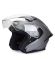 Шлем мото открытый GTX 885-1 №1 (XL) GREY