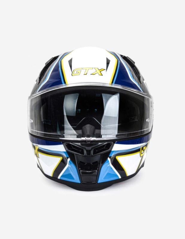 Шлем мото интеграл GTX 910SV №1 (L) BLUE-WHITE