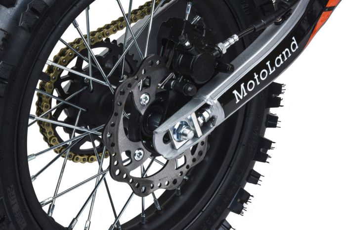 Питбайк Motoland 125 SX 125 E 17/14 оранжевый