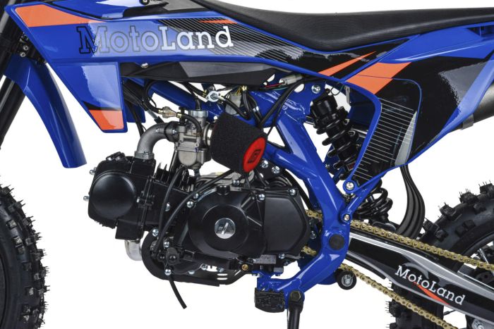 Питбайк Motoland 125 SX 125 E 17/14 синий