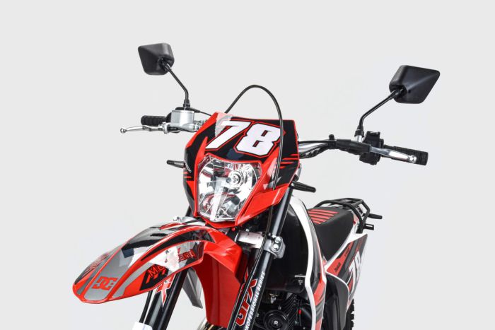 Мотоцикл Кросс Motoland XR300 LITE (175FMM) с ПТС красный