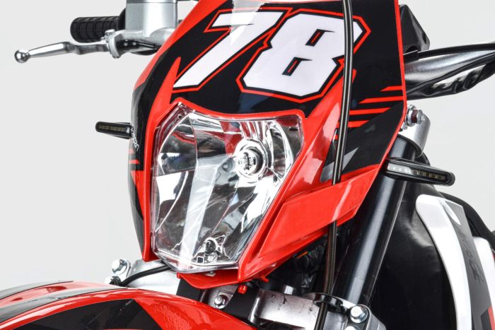 Мотоцикл Кросс Motoland XR300 LITE (175FMM) с ПТС красный