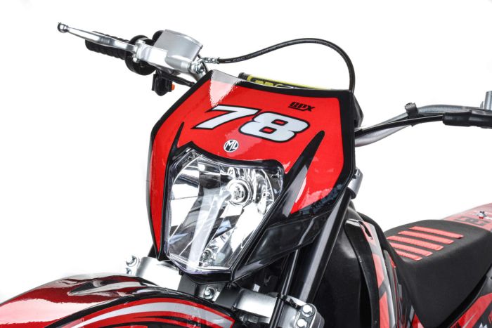 Мотоцикл Кросс Motoland XR300 LITE (175FMM) с ПТС красный