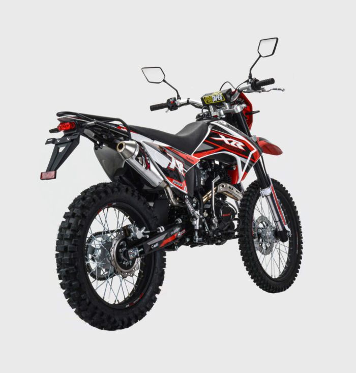 Мотоцикл Кросс Motoland XR300 LITE (175FMM) с ПТС красный