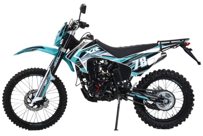 Мотоцикл Кросс Motoland XR300 LITE (175FMM) с ПТС синий