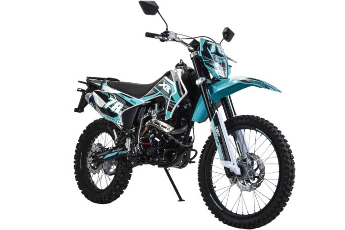 Мотоцикл Кросс Motoland XR300 LITE (175FMM) с ПТС синий