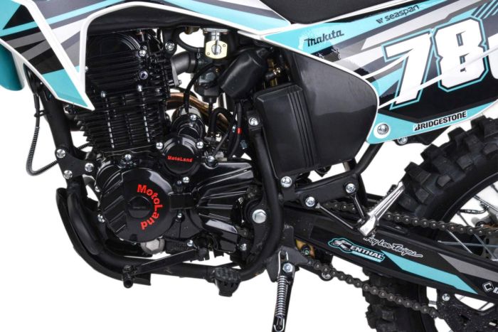 Мотоцикл Кросс Motoland XR300 LITE (175FMM) с ПТС синий