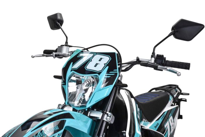 Мотоцикл Кросс Motoland XR300 LITE (175FMM) с ПТС синий
