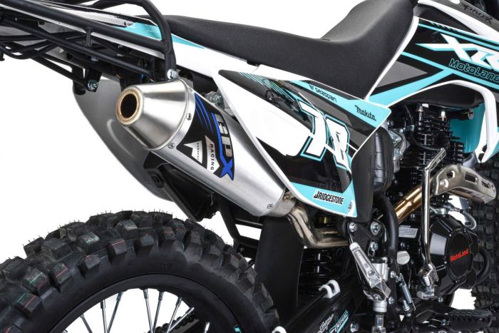 Мотоцикл Кросс Motoland XR300 LITE (175FMM) с ПТС синий