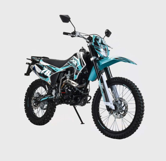 Мотоцикл Кросс Motoland XR300 LITE (175FMM) с ПТС синий