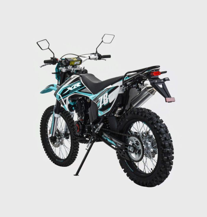 Мотоцикл Кросс Motoland XR300 LITE (175FMM) с ПТС синий