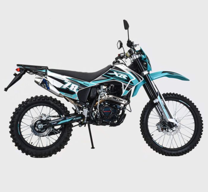 Мотоцикл Кросс Motoland XR300 LITE (175FMM) с ПТС синий
